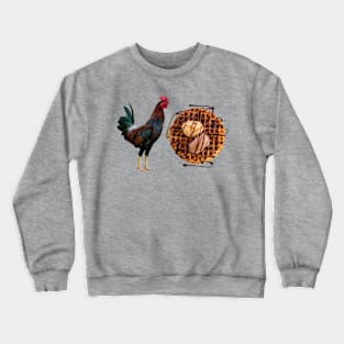 Cock Waffle Crewneck Sweatshirt